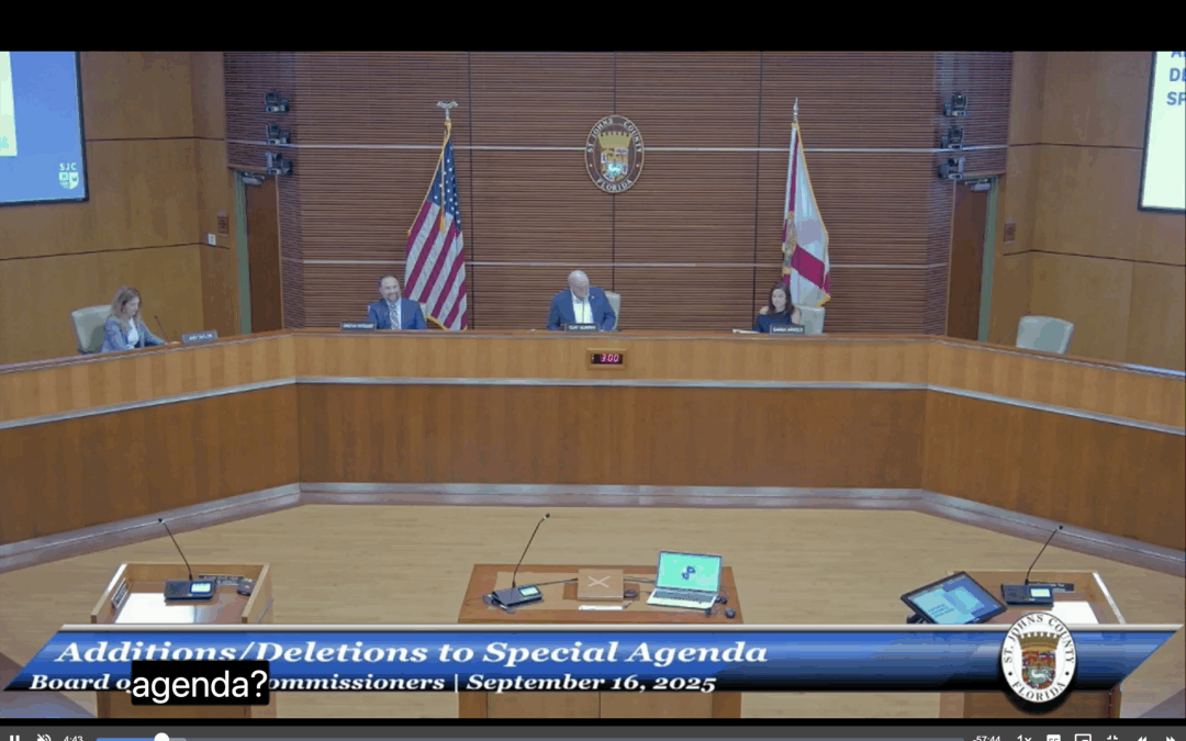 St. Johns County Commissioners Approve $1.9 Billion Budget While Cutting Property Tax Rates